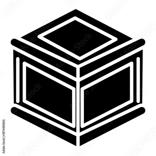 Moulding Box Vector Icon