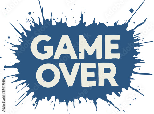Creative design of game over message