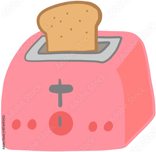 toaster and toast