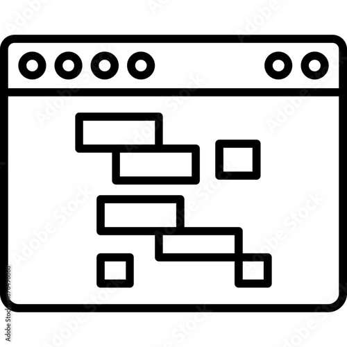 Gantt Chart Icon