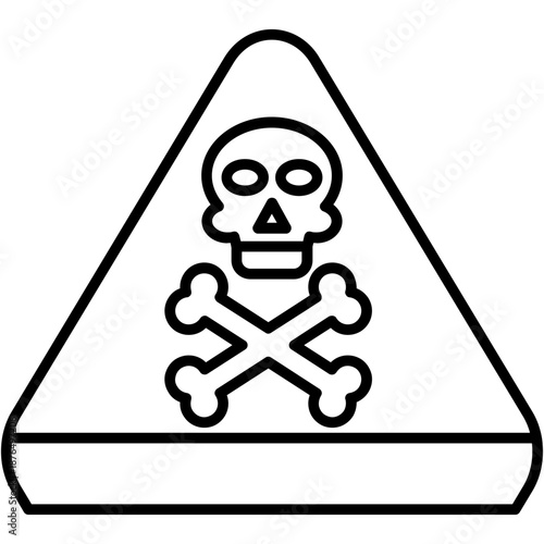Toxic Symbol Icon