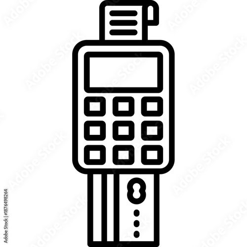Credit Card Machine Icon