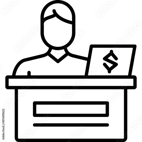 Checkout Counter Icon