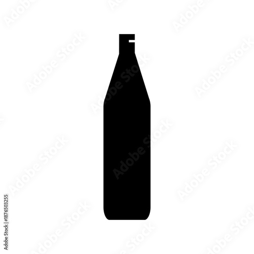 bottle icon on white background