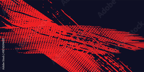 black red dragon decal brush fire volcano lava sakura Asia Japan anime style illustration sporty background banner style vector illustration and modern.