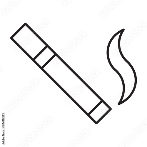 Smoking Vector Line icon Design