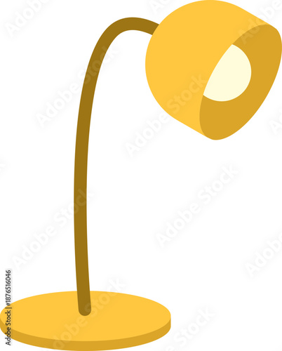 Modern floor lamps icon. Desk light, pendant hanging fixture, and table lamp for interior design. Vector illustrations of modern and retro home lighting fixture, including desk and table lamp.