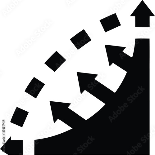 kardashev scale from campfire to dyson sphere silhouette vector illustration on transparent background