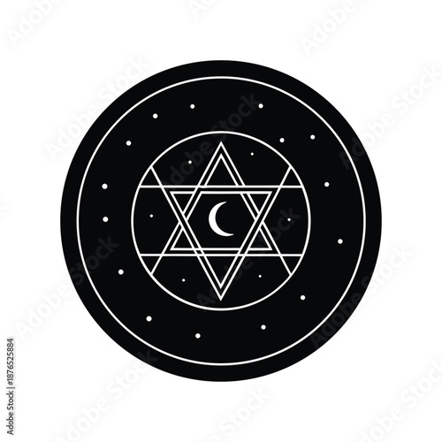 Sumerian Moon Disk Symbol