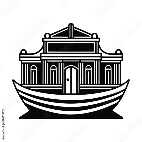 Tabernacle Ark Outline Icon