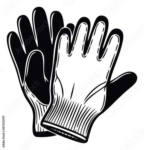 Durable work gloves for industrial safety and manual labor protection are essential for any construction, gardening, or workshop environment requiring hand safety.