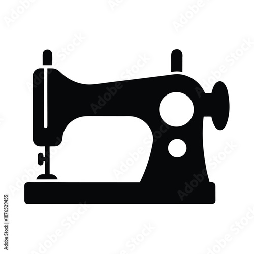 Tailor Sewing Machine Symbol