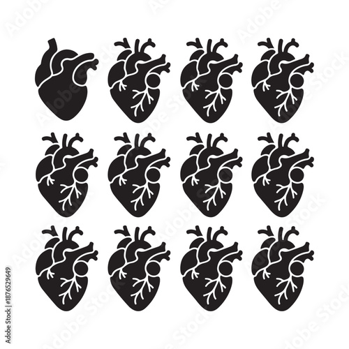 Proper handwashing technique illustrated with simple line drawings showing each step