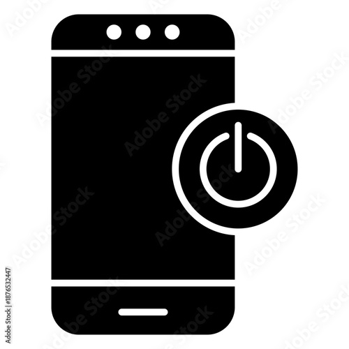 Phone Off Glyph Icon