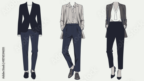 modern men's workwear collection