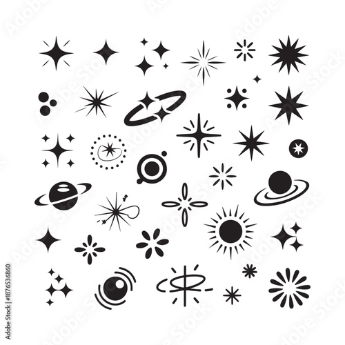 Black crowned number eighteen logo on white background