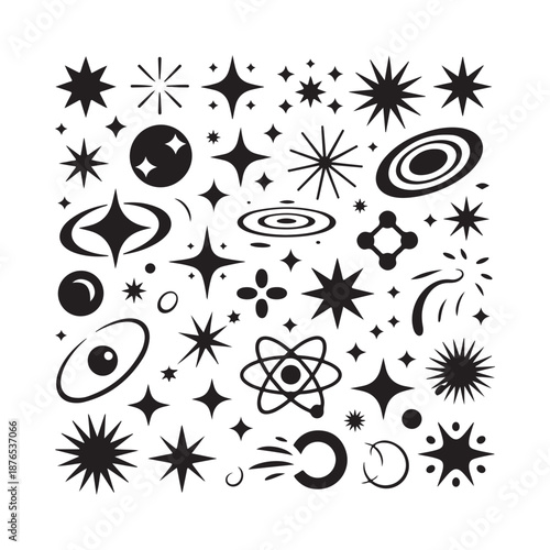 Black crowned number eighteen logo on white background