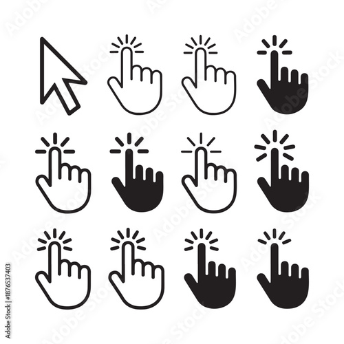 Silhouette of a man pushing a wheelbarrow simple black and white design