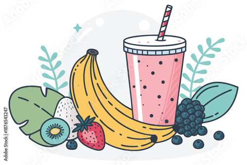 Gut Health Trendy Smoothie