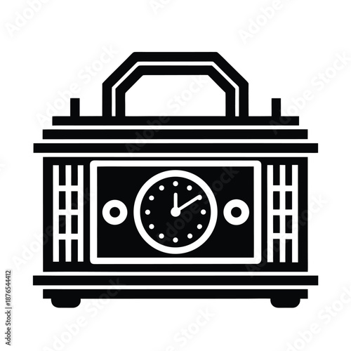 Time Machine Futuristic Device Icon