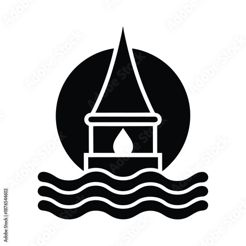 Timkat Water Festival Celebration Icon