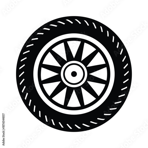 Tire Automotive Wheel Icon