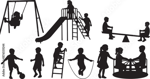 Toys for children of different ages. Set of toys objects. Outline hand drawn sketch. Drawing with ink. Isolated on white background. Vector.