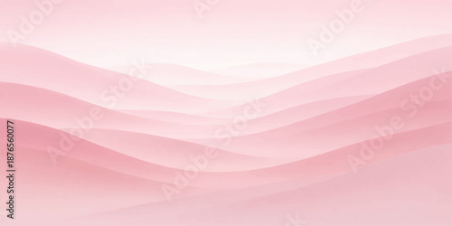 Layered wave pattern background with soft pink tones and modern aesthetic