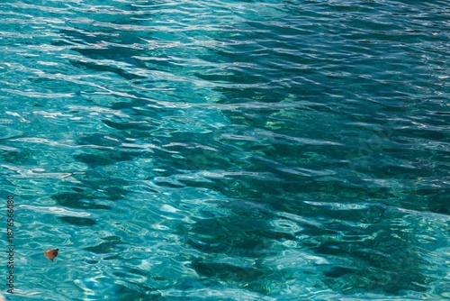 Vibrant sparkling water texture with starburst highlights, perfect for summer or luxury background.