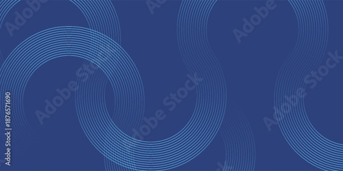 Blue abstract background. Geometric lines pattern. Modern shiny blue gradient lines. Futuristic technology graphic design. Suit for business, cover, header, wallpaper, corporate, website, flyer