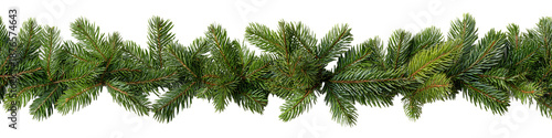 Realistic Green Pine Garlands for Holiday Decor