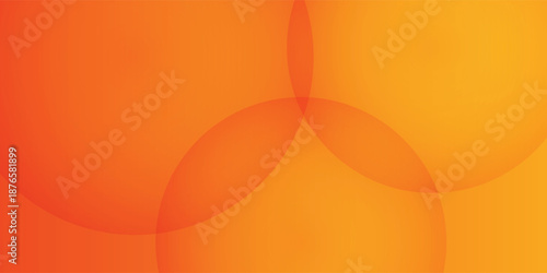 Abstract orange background with circles.