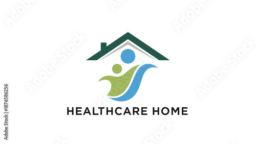 Healthcare Home Logo Symbolizing Care and Well-being.