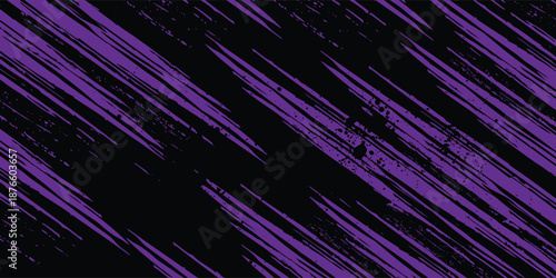 purple black brush wrap car sticker pattern abstract banner sporty lines black purple grunge color combination brush pattern racing motorsport design, modern.