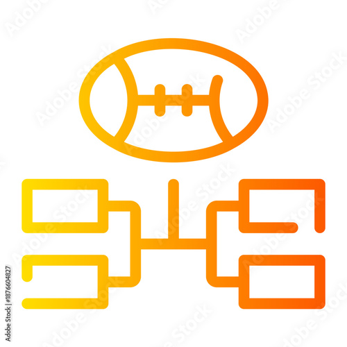 tournament gradient icon