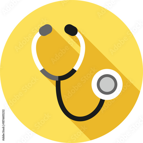 Doctor Stethoscope Medical Checkup Icon