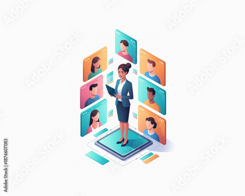 Virtual Online Meeting and Remote Collaboration