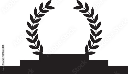 golden laurel wreath