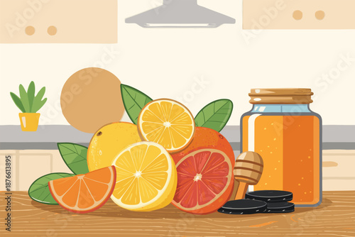 Vitamin Citrus Winter Immunity