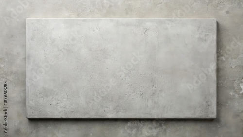 Wallpaper Mural A Simple Gray Concrete Slab on a Textured Background, Ideal for Design Projects and Presentations Torontodigital.ca