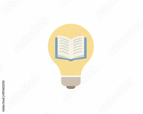 Knowledge Lightbulb Idea Illustration