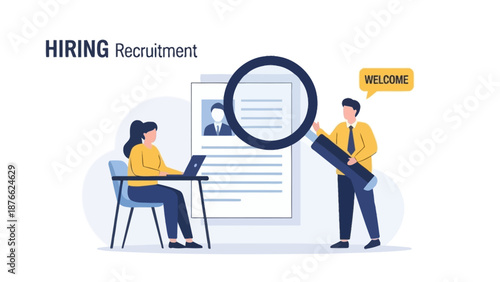 Hiring Recruitment: Job Search, Employee Selection, HR Process, Business Growth