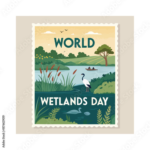 Celebrate wetlands protecting biodiversity water resources climate resilience for future generations globally
