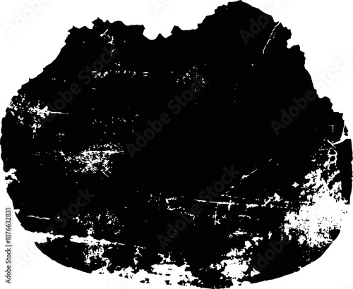 Black grunge texture with rough distressed surface and scratches background design