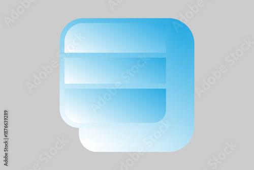 This icon depicts a stack of folded linens, towels, or pillows.