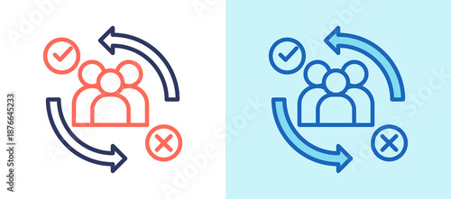 Community Impact whitegreen icon