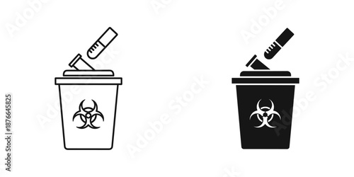 Medical Waste Disposal with Syringes