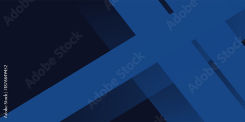 Dark blue modern business abstract background. Vector illustration design for presentation, banner, cover, web, flyer, card, poster, wallpaper, texture, slide, magazine, and powerpoint