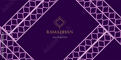 Luxurious Ramadhan Eid al fitr Mubarak greeting with Islamic gates and ornaments. Can be used for digital or printed greeting.banners, poster