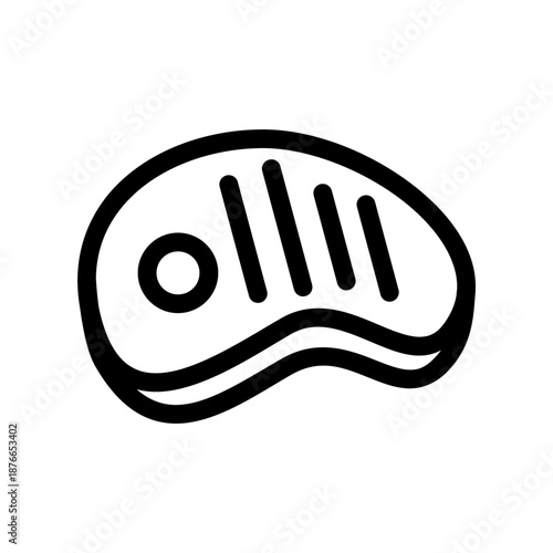 Beef Stick Icon Protein-Rich Foods Symbol